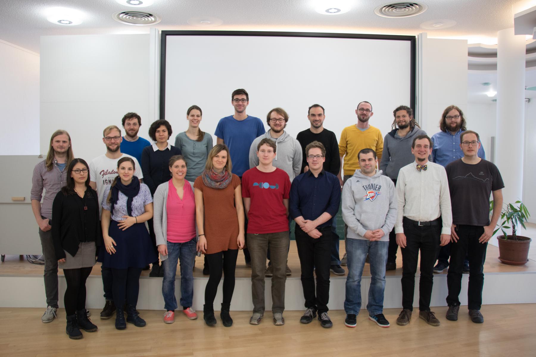 (AC)³ PhD candidates in the first phase, GA Cologne November 2017